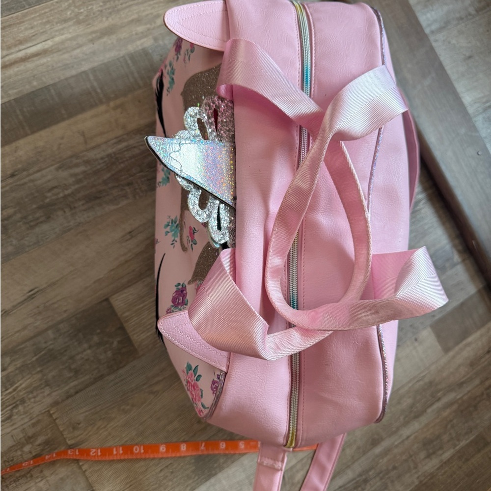 OMG Accesories Pink Unicorn Floral Kids Bag - Picture 10 of 11